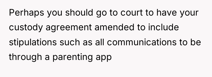 Perhaps you should go to court to have your custody...