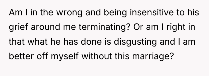 Am I in the wrong and being insensitive to his...