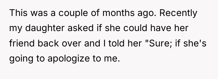 This was a couple of months ago. Recently my daughter...