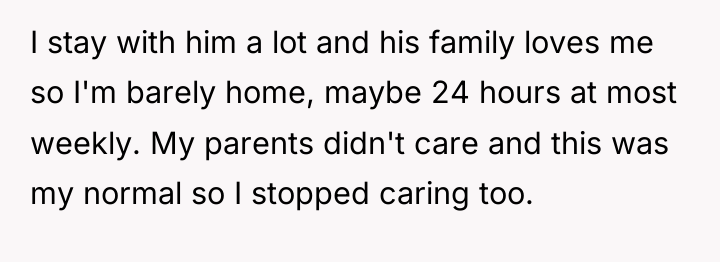 I stay with him a lot and his family loves...