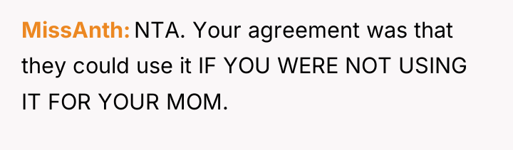 MissAnth NTA. Your agreement was that they could use it...