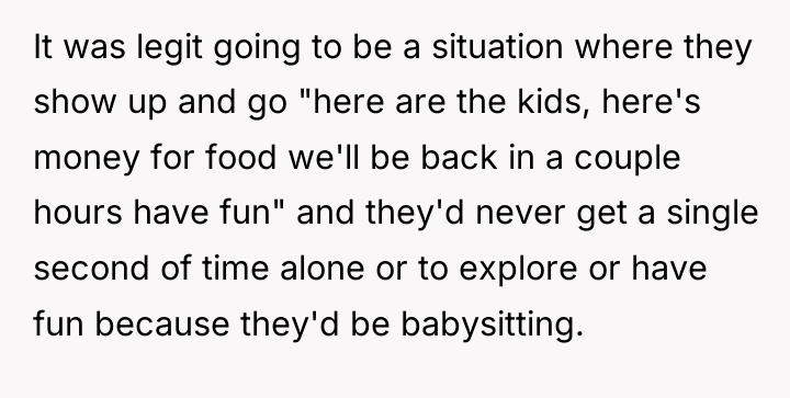 It was legit going to be a situation where they...