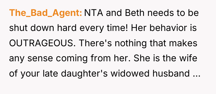 The_Bad_Agent NTA and Beth needs to be shut down hard...