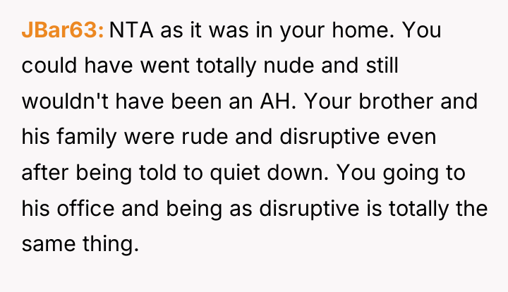JBar63 NTA as it was in your home. You could...