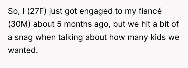 So, I (27F) just got engaged to my fiancé (30M)...