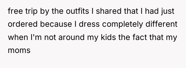 free trip by the outfits I shared that I had...