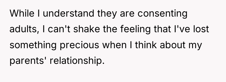 While I understand they are consenting adults, I can't shake...