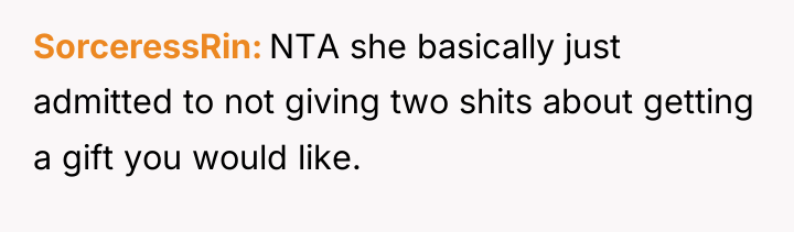 SorceressRin NTA she basically just admitted to not giving two...