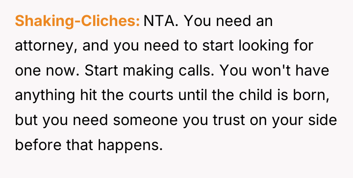 Shaking-Cliches NTA. You need an attorney, and you need to...
