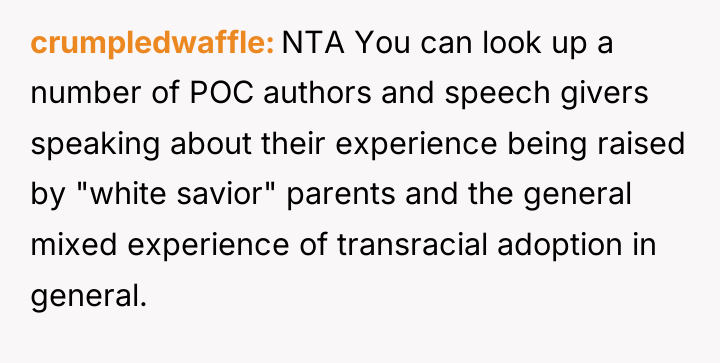 crumpledwaffle NTA You can look up a number of POC...