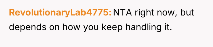 RevolutionaryLab4775 NTA right now, but depends on how you keep...