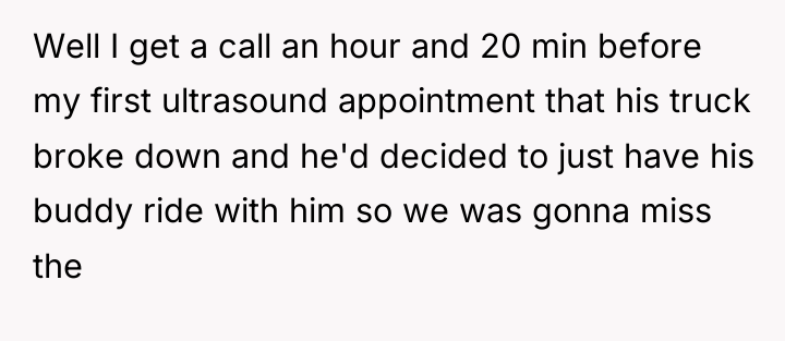 Well I get a call an hour and 20 min...