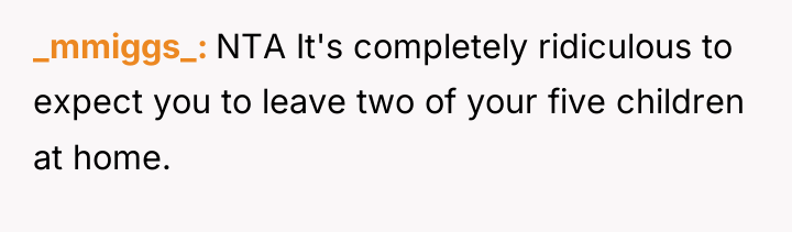 _mmiggs_ NTA It's completely ridiculous to expect you to leave...