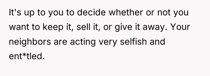 It's up to you to decide whether or not you...