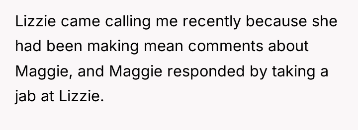 Lizzie came calling me recently because she had been making...