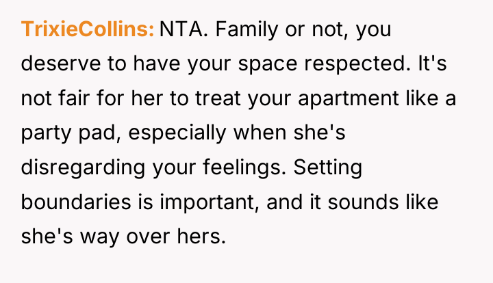 TrixieCollins NTA. Family or not, you deserve to have your...