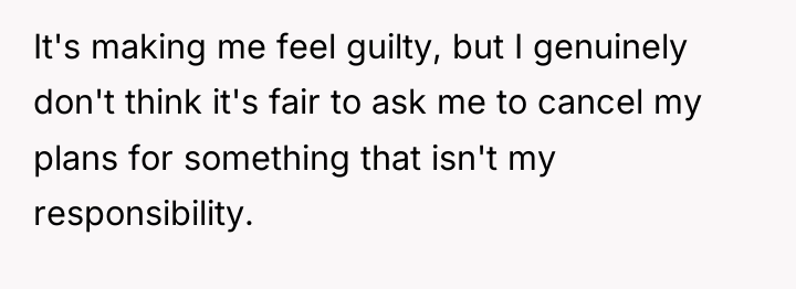 It's making me feel guilty, but I genuinely don't think...