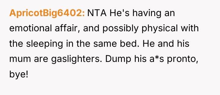 ApricotBig6402 NTA He's having an emotional affair, and possibly physical...