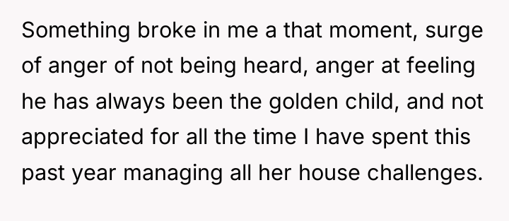 Something broke in me a that moment, surge of anger...