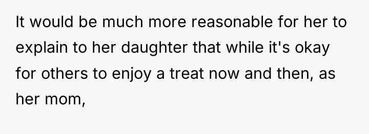 It would be much more reasonable for her to explain...