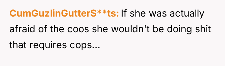 CumGuzlinGutterS**ts If she was actually afraid of the coos she...
