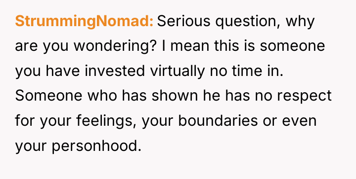 StrummingNomad Serious question, why are you wondering? I mean this...
