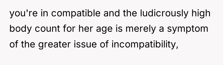 you're in compatible and the ludicrously high body count for...