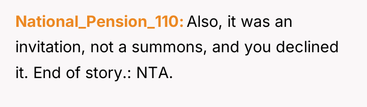 National_Pension_110 Also, it was an invitation, not a summons, and...