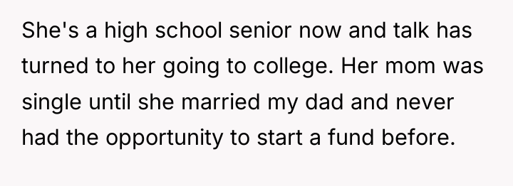 She's a high school senior now and talk has turned...