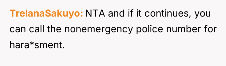 TrelanaSakuyo NTA and if it continues, you can call the...