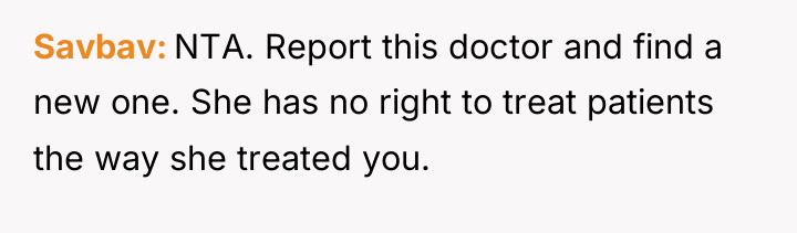 Savbav NTA. Report this doctor and find a new one....