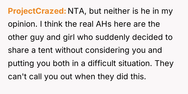 ProjectCrazed NTA, but neither is he in my opinion. I...