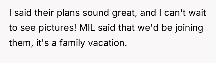 I said their plans sound great, and I can't wait...