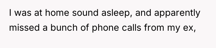 I was at home sound asleep, and apparently missed a...