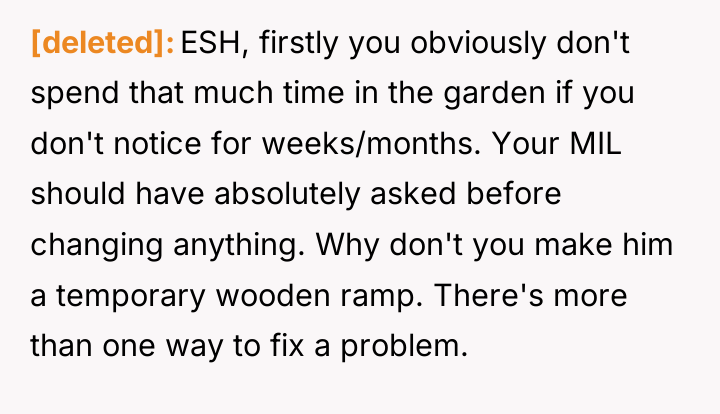 [deleted] ESH, firstly you obviously don't spend that much time...