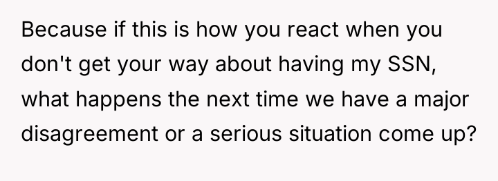 Because if this is how you react when you don't...