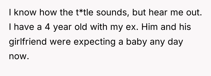 I know how the t*tle sounds, but hear me out....