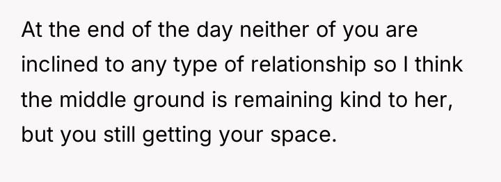 At the end of the day neither of you are...