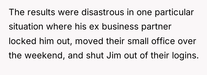 The results were disastrous in one particular situation where his...