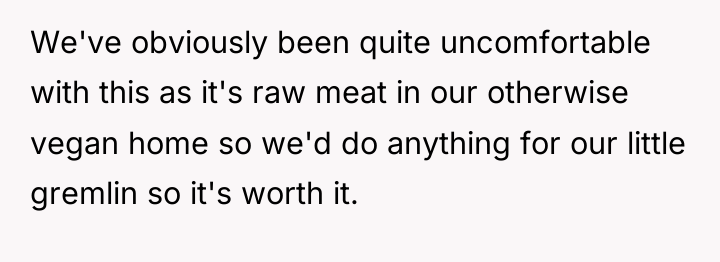 We've obviously been quite uncomfortable with this as it's raw...