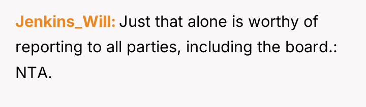 Jenkins_Will Just that alone is worthy of reporting to all...
