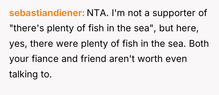 sebastiandiener NTA. I'm not a supporter of "there's plenty of...
