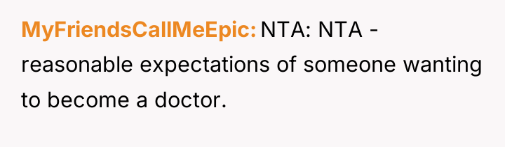 MyFriendsCallMeEpic NTA: NTA - reasonable expectations of someone wanting to...