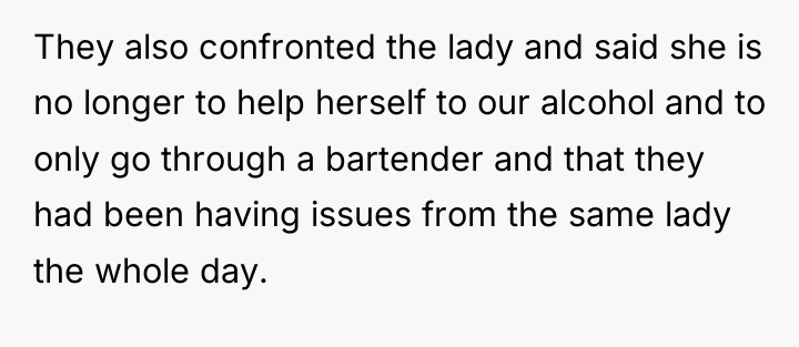 They also confronted the lady and said she is no...