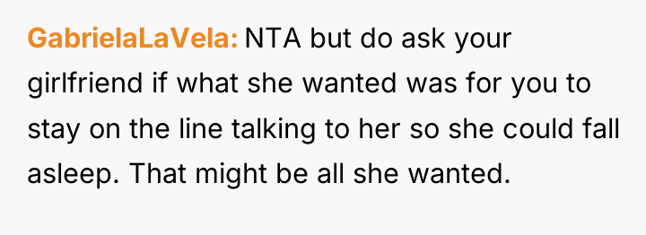 GabrielaLaVela NTA but do ask your girlfriend if what she...