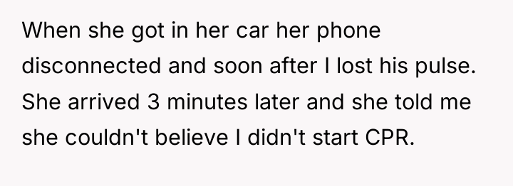 When she got in her car her phone disconnected and...