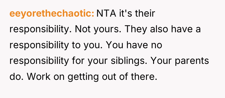 eeyorethechaotic NTA it's their responsibility. Not yours. They also have...