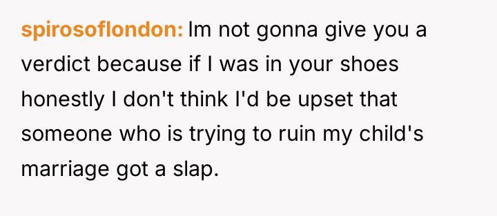 spirosoflondon Im not gonna give you a verdict because if...
