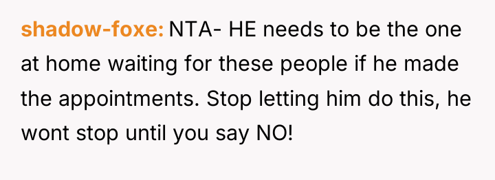 shadow-foxe NTA- HE needs to be the one at home...