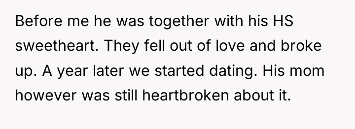 Before me he was together with his HS sweetheart. They...